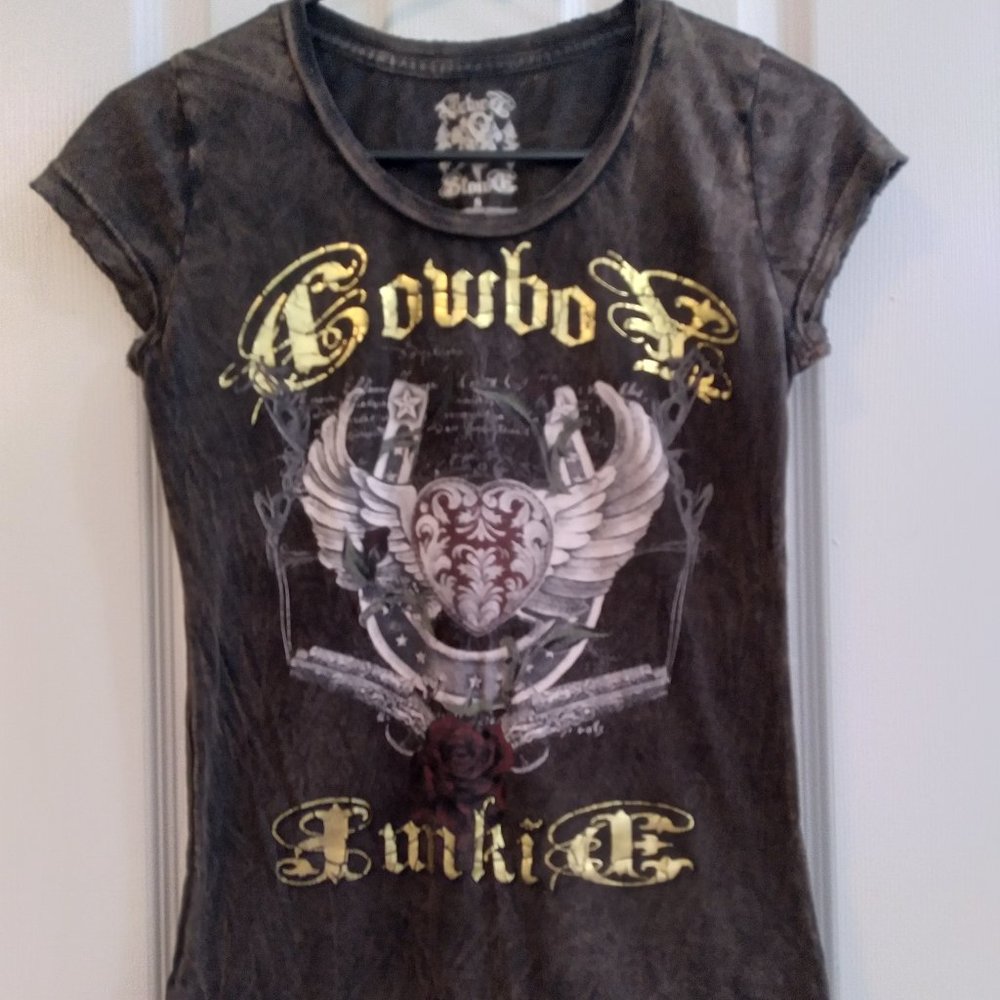 Cowboy Junkie Womans tshirt
